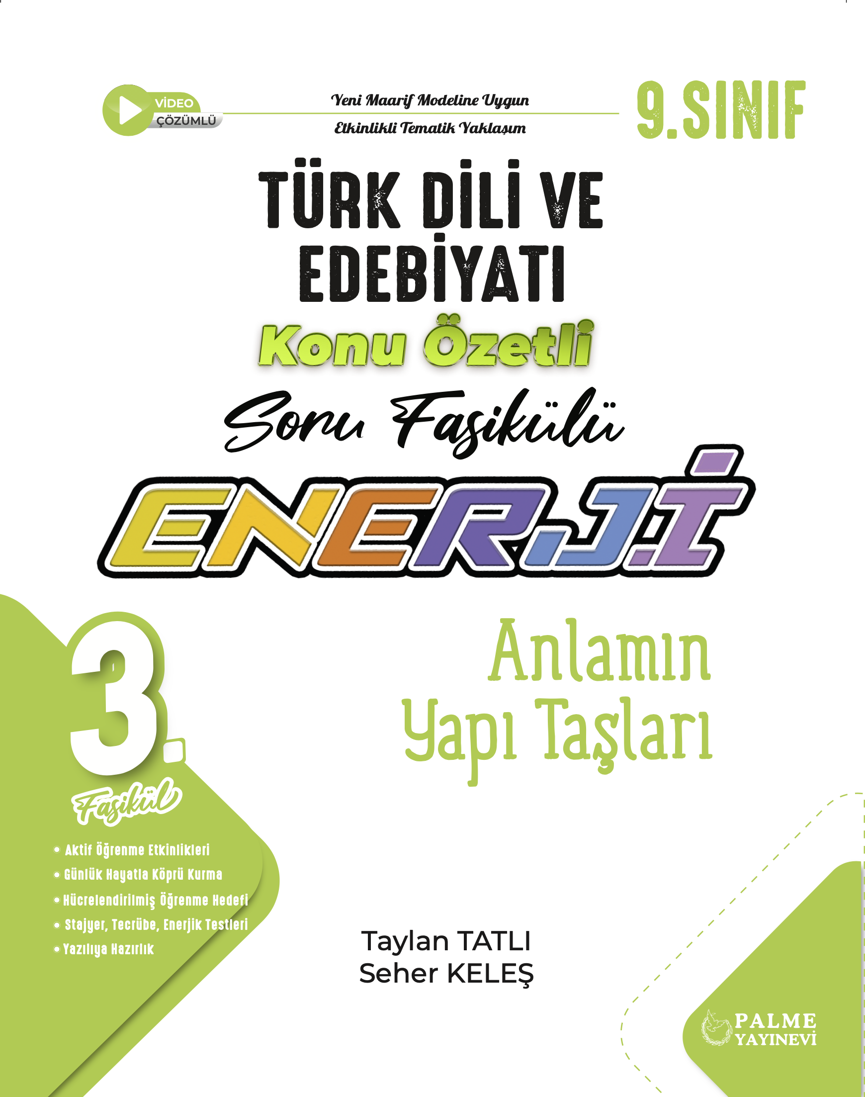 3. Fasikül (Anlamın Yapı Taşları) kapak görseli